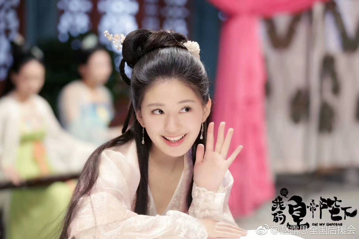 Triệu Lộ Tư hồi mới vào nghề. 