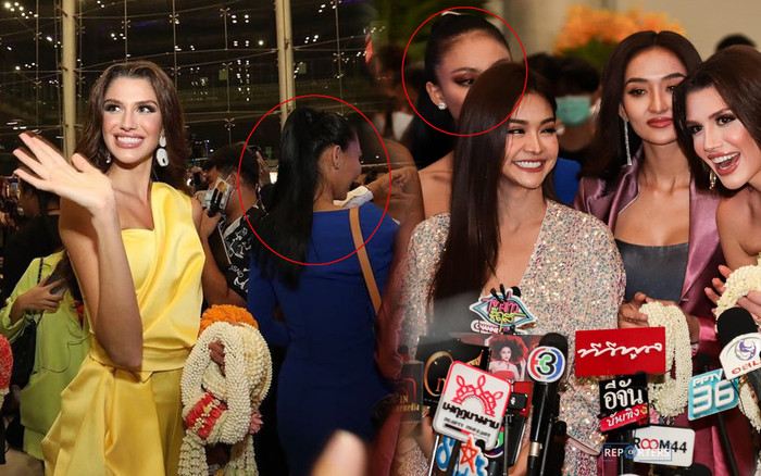 Miss Grand và ông Nawat bị fan Indonesia 'quay lưng' vì liên tục cắt hình của Á hậu 2 Ảnh 2