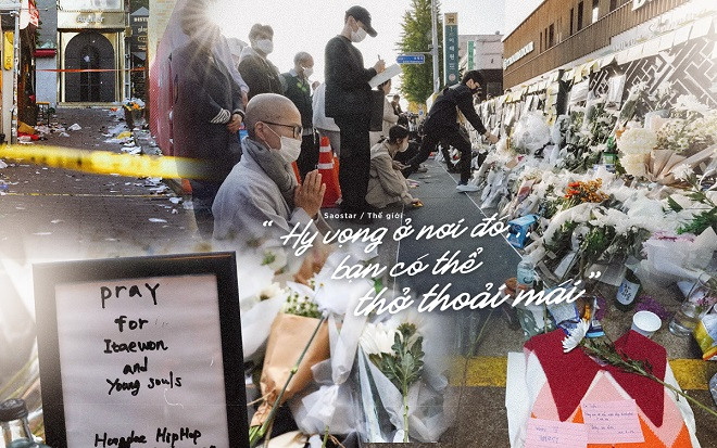 Itaewon những ngày đại tang: 'Hy vọng ở nơi đó... bạn có thể thở thoải mái' Ảnh 2