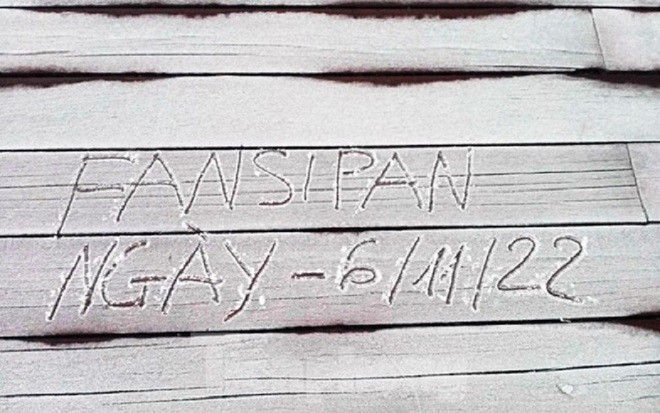 Đỉnh Fansipan xuống 0 độ C, xuất hiện sương muối phủ trắng Ảnh 2