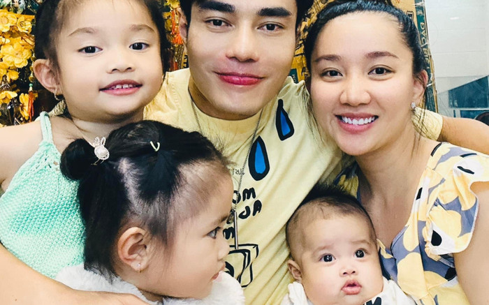 Lê Dương Bảo Lâm nhắn gửi bà xã đầy xúc động, biểu cảm nhóc tỳ thứ 3 chiếm trọn spotlight Ảnh 2