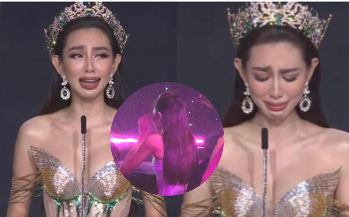 Bắt gặp Hoa hậu Thùy Tiên bật khóc, vừa lau nước mắt vừa nói lời nghẹn ngào Ảnh 2
