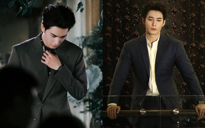 Trần Tinh Húc khiến netizen đổ 'đứ đừ' với visual đậm chất tổng tài lạnh lùng trong truyền thuyết Ảnh 2