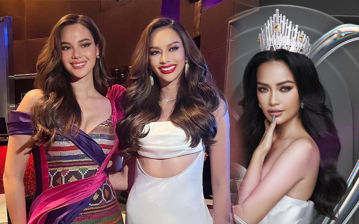 Miss Universe Thailand đọ sắc cùng Catriona Gray: Đẹp thế này có làm khó được Ngọc Châu? Ảnh 2