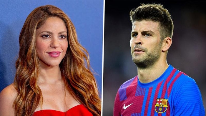 Shakira và Pique.