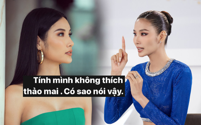 Hoàng Thùy đáp trả ai mà đánh thép: 'Tính mình không thích thảo mai, có sao nói vậy' Ảnh 2