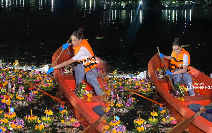 Miss Universe Thái Lan ghi điểm khi ở lại dọn rác sau lễ hội lớn: Thực hiện được những gì đã hứa Ảnh 2