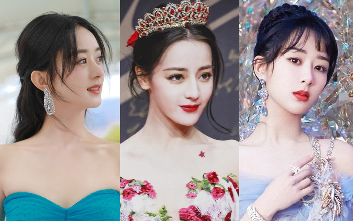 Mỹ nhân Cbiz diện váy công chúa: Triệu Lệ Dĩnh - Nhiệt Ba tranh top 1, Dương Tử phá team? Ảnh 2