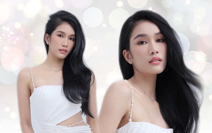 Á hậu Phương Anh mong manh như cánh hoa anh đào: Fan nhìn chỉ muốn dâng vương miện ngay lập tức Ảnh 2