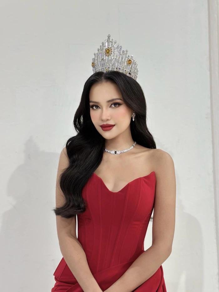 Nhan sắc lên hương của Ngọc Châu: Cứ đà này Top 7 Miss Universe dễ như trở bàn tay Ảnh 1