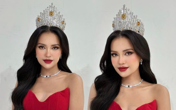 Nhan sắc lên hương của Ngọc Châu: Cứ đà này Top 7 Miss Universe dễ như trở bàn tay Ảnh 2