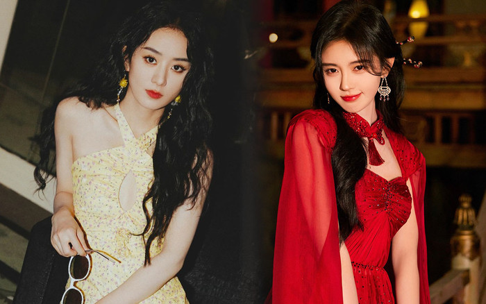 Triệu Lệ Dĩnh diện váy vàng cực sang đọ sắc với Cúc Tịnh Y trong trang phục đỏ rực, ai chiếm spotlight? Ảnh 2