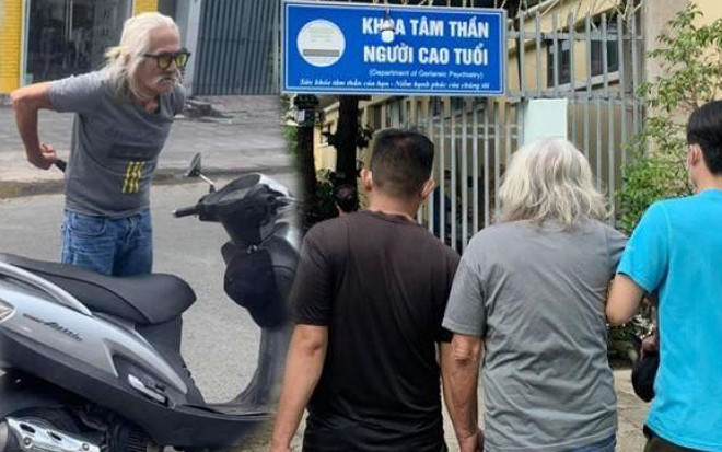 Thông tin mới về cụ ông tóc bạc 'cưỡi' xe máy cầm dao dọa chém người, gây náo loạn đường phố Ảnh 2