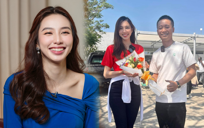 Hoa hậu Thùy Tiên lấy hình Quang Linh Vlogs làm ảnh đại diện trang cá nhân: 'Thuyền muốn chìm cũng khó' Ảnh 2