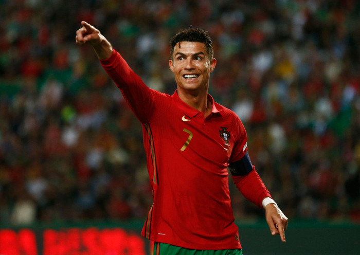 Ngôi sao Ronaldo đã được góp mặt ở World Cup 2022. Ảnh: Reuters