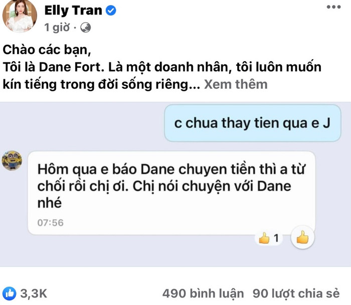 Chồng hợp pháp tố ngược Elly Trần nói sai sự thật, người đẹp lập tức 'phản dame' cực gắt Ảnh 2