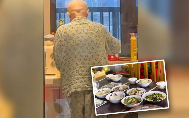 Bữa cơm cuối cùng của người mẹ ung thư nấu cho con trai khiến hàng triệu người rơi nước mắt Ảnh 2