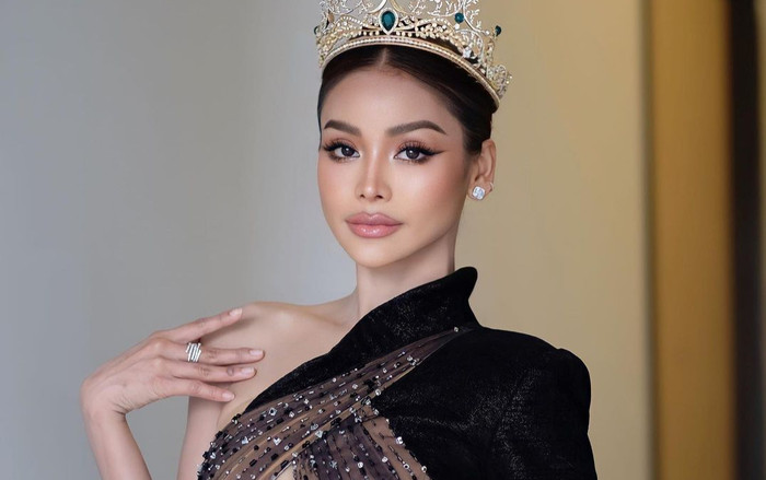 Hoa hậu Engfa Waraha lại 'can thiệp' nhan sắc khi về Thái Lan Ảnh 2