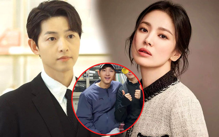 Người qua đường hốt hoảng khi thấy Song Joong Ki vác bụng mỡ đi làm sau 3 năm xa Song Hye Kyo Ảnh 2