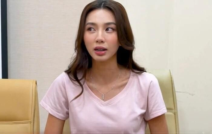 Thùy Tiên trong buổi gặp mặt truyền thông, lên tiếng vì ồn ào xé giấy nợ năm xưa.