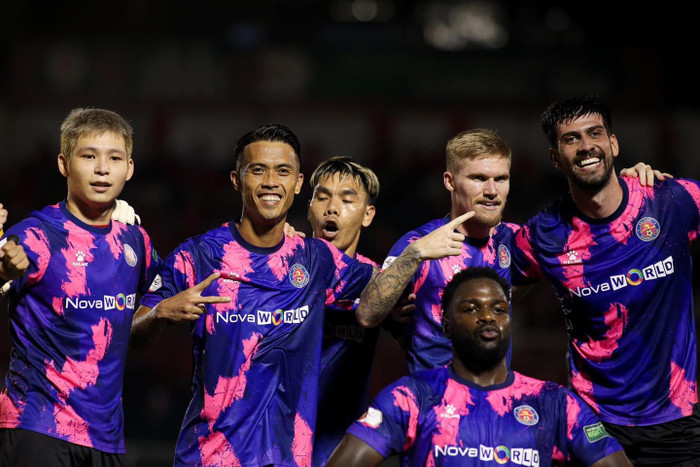 Sài Gòn FC đang bất ổn trước trận đấu sống còn. Ảnh: Sài Gòn FC