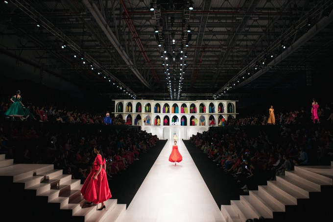 Show diễn mới đây của nhà thiết kế Đỗ Mạnh Cường.
