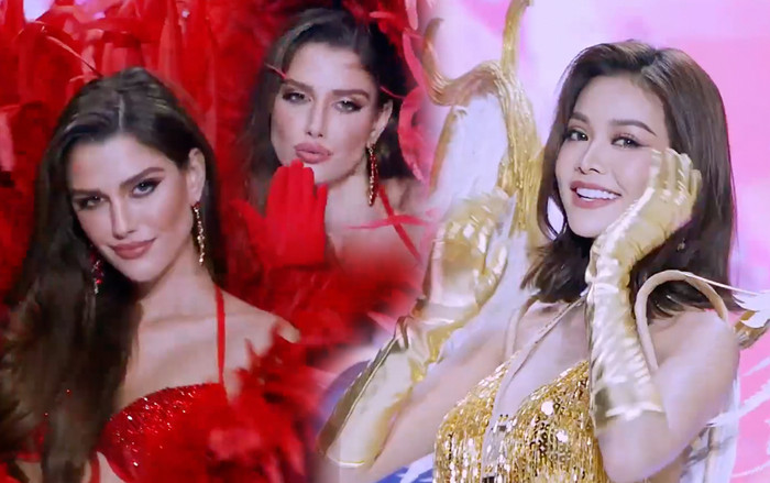 Top 10 Miss Grand trình diễn theo phong cách Victoria's Secret: Tân hoa hậu đẹp mãn nhãn 'át vía' Engfa Ảnh 2