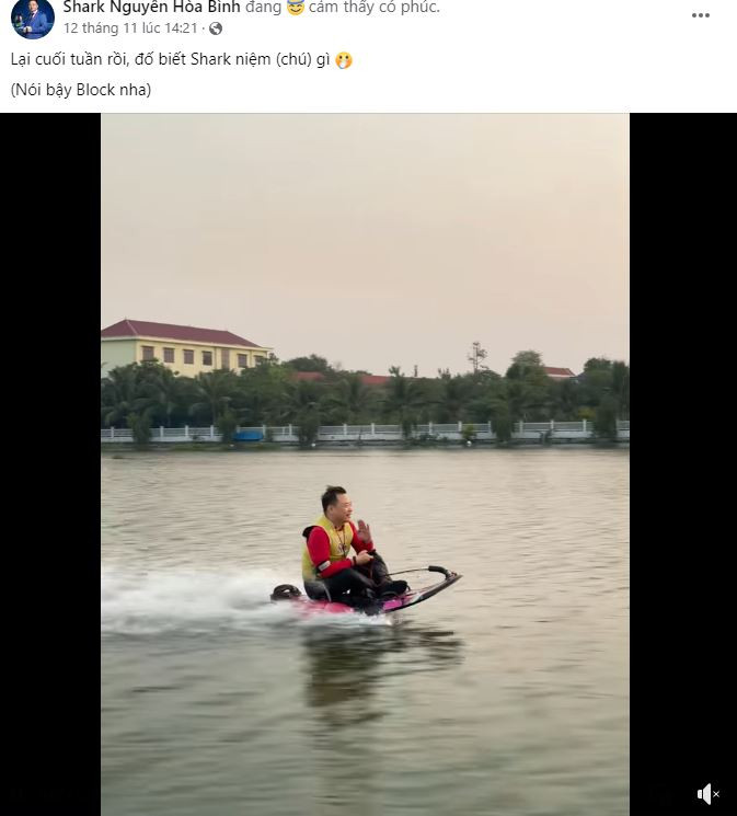 Tránh việc dân mạng 'nói bậy' về chuyện tình cảm, Shark Bình đưa ra lời 'dọa': Nói bậy block nha