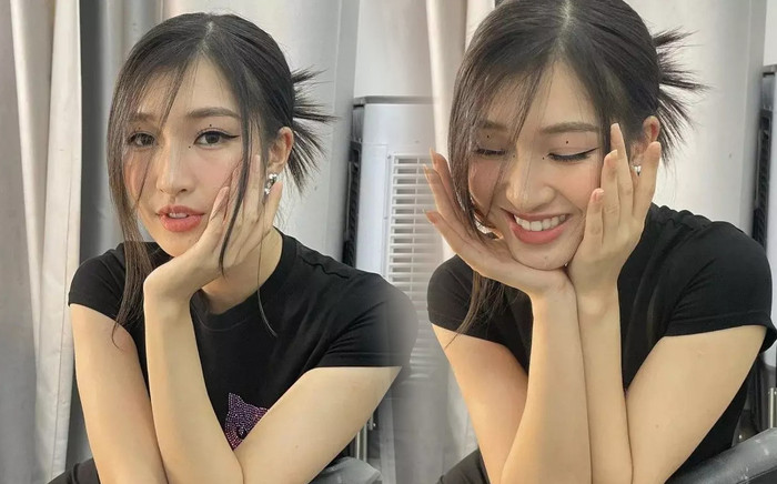 Á hậu Phương Nhi mê mẩn style trang điểm chấm nốt ruồi trên mặt: Xinh đẹp không kém idol Hàn Ảnh 2