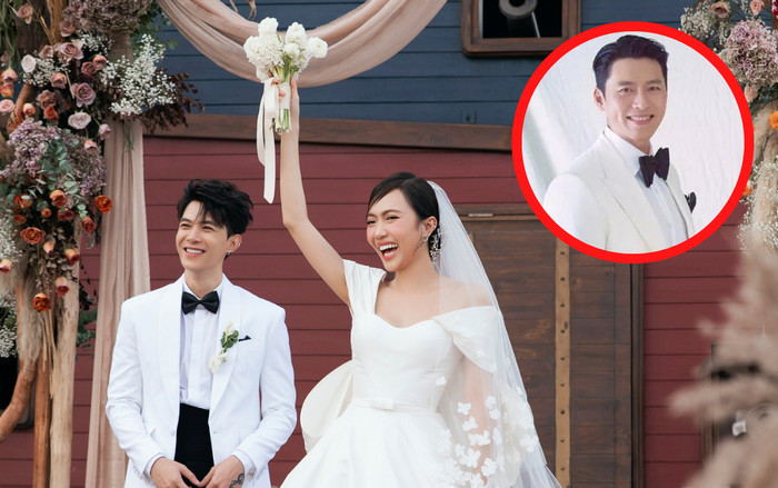 Netizen nghi vấn Diệu Nhi 'ép' Anh Tú ăn diện giống Hyun Bin trong hôn lễ vừa qua Ảnh 2