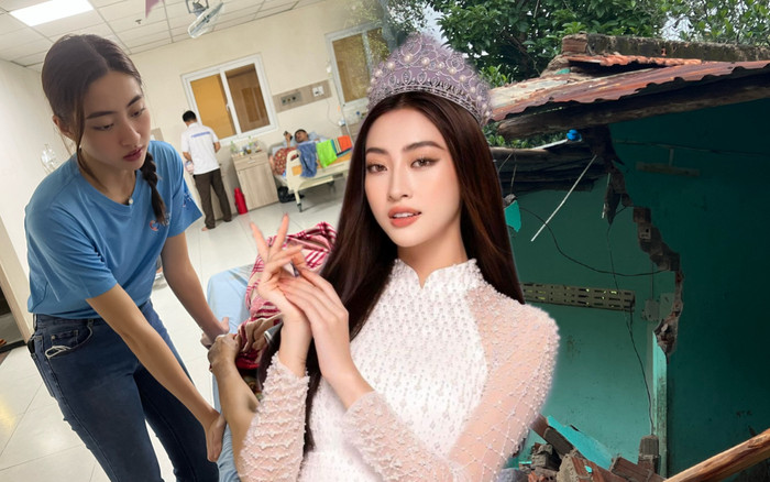 Cảm thán trước nghĩa cử 'Xây nhà - nuôi ước mơ' giàu lòng trắc ẩn của hoa hậu Lương Thùy Linh Ảnh 2