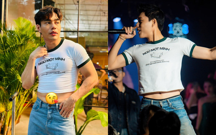 Quyết tâm hơn thua, Lê Dương Bảo Lâm diện áo croptop hệt HIEUTHUHAI nhưng mà nó lạ lắm Ảnh 2