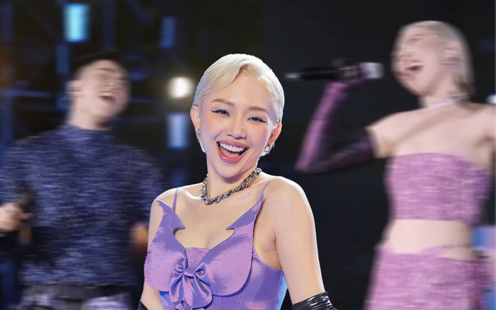 Cùng Mai Tiến Dũng nức nở hát bài mới trên sân khấu, chiếc micro trên tay Tóc Tiên bỗng chốc tàng hình! Ảnh 2