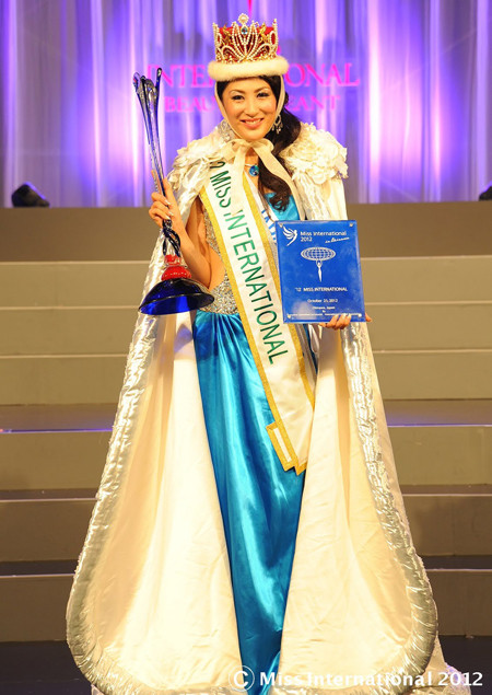 Miss International 2012 Ikumi Yoshimatsu...