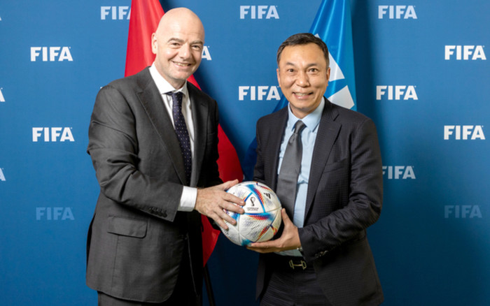 Chủ tịch VFF họp Hội nghị thượng đỉnh của FIFA và dự khai mạc World Cup 2022 Ảnh 2