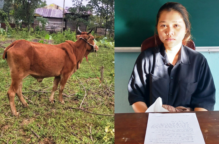 Hồ Thị Thao tại Cơ quan Công an