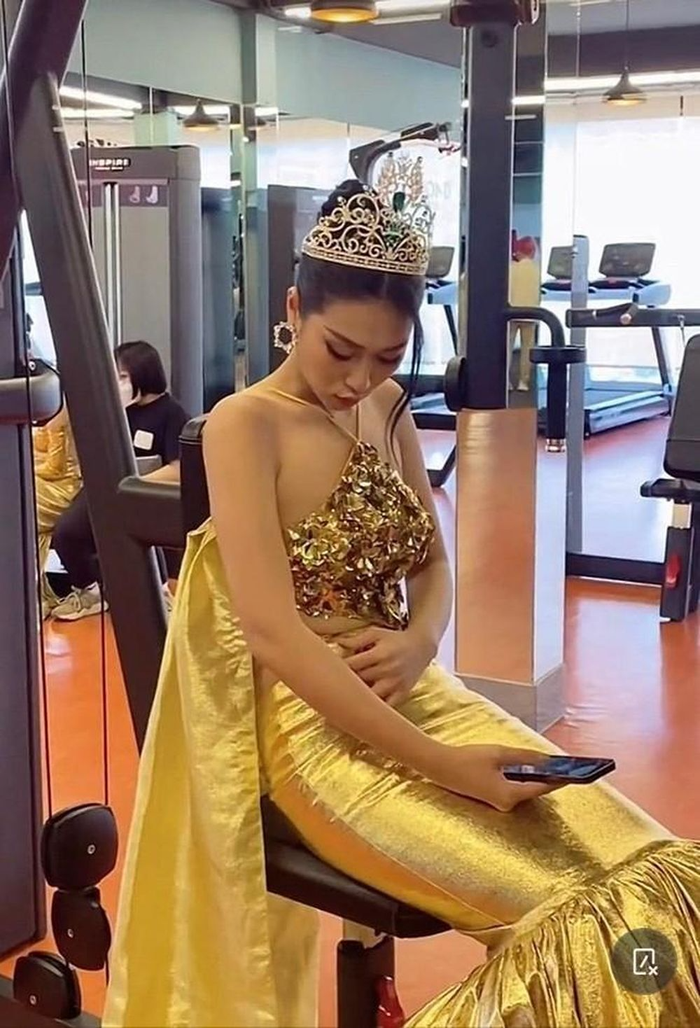 Mặc kệ những lời body shaming, Thiên Ân tự tin khoe 'bé mỡ': Hoa hậu tự tin nhất năm đây rồi Ảnh 1