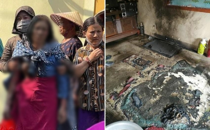 Vụ 3 con gái mang xăng đốt nhà mẹ: Người con gái cả bị bỏng nặng đã tử vong Ảnh 2