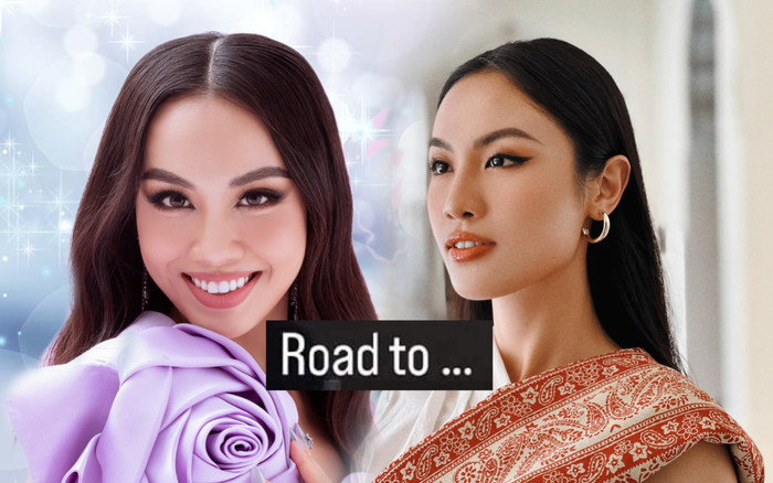Á hậu Thủy Tiên treo hashtag 'Road to' lên MXH, fan vỡ òa: Đeo sash Miss Charm Vietnam 2023 liền đi chị Ảnh 2