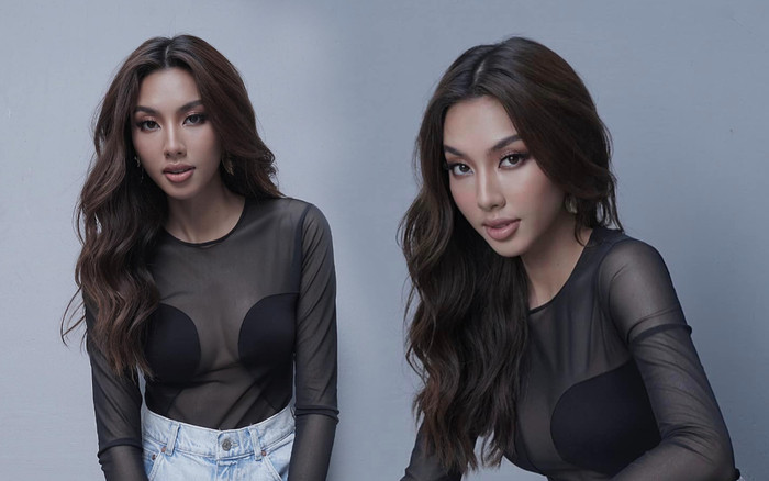 Hoa hậu Thùy Tiên buông dáng cực cool ngầu, thần thái sang - xịn - mịn hơn cả lúc đương nhiệm Ảnh 2