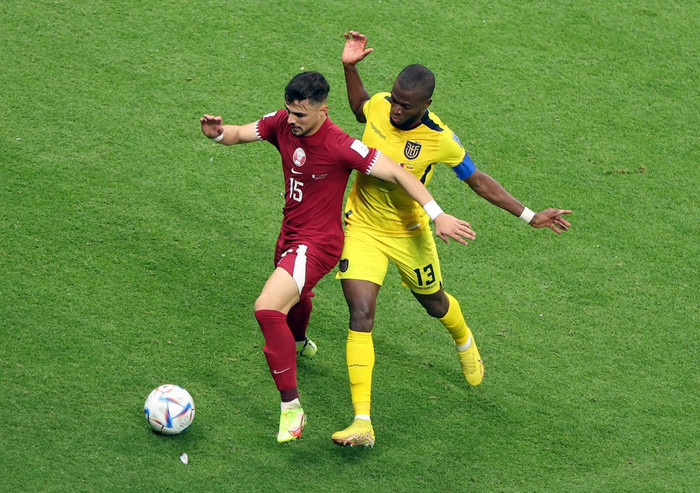 Chủ nhà World Cup 2022 - Qatar đã thua 0-2 trước Ecuador ở trận khai mạc. Ảnh: Reuters