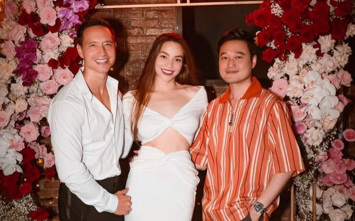 Hồ Ngọc Hà đón tuổi mới bên cạnh Kim Lý và hội 'chị chị em em' đình đám Ảnh 2