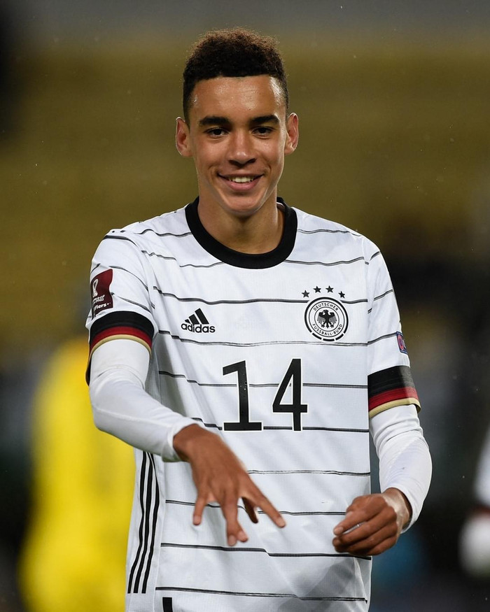 Jamal Musiala là sao trẻ hứa hẹn sẽ toả sáng tại World Cup 2022.