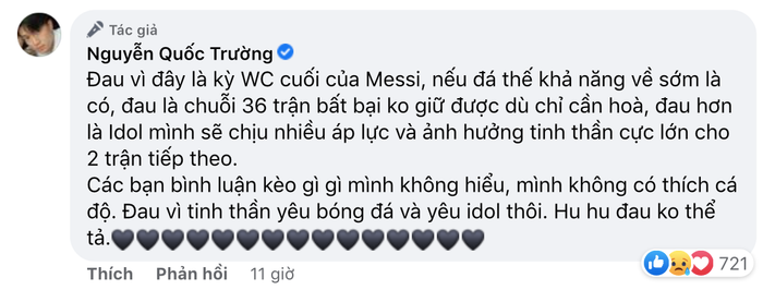 Diễn viên Quốc Trường lên tiếng trước tin đồn cá độ bóng đá Ảnh 4