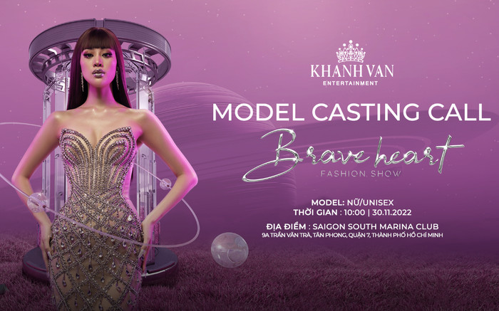 Hoa hậu Khánh Vân tổ chức Casting tuyển chọn người mẫu trình diễn cho Brave Heart Fashion Show 2022 Ảnh 2