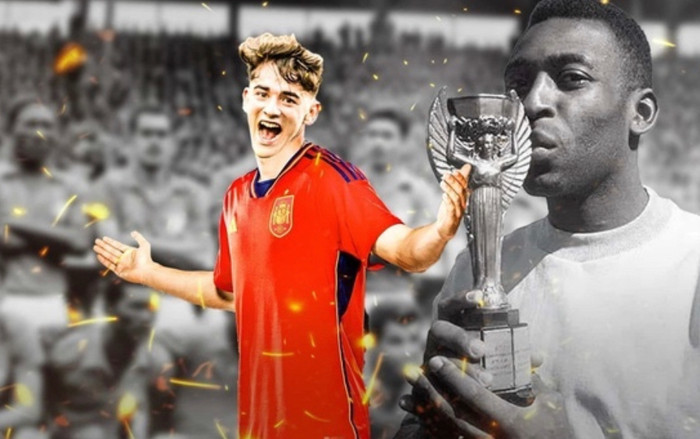Tây Ban Nha thắng Costa Rica 7-0: Gavi tiếp bước Vua bóng đá Pele Ảnh 2