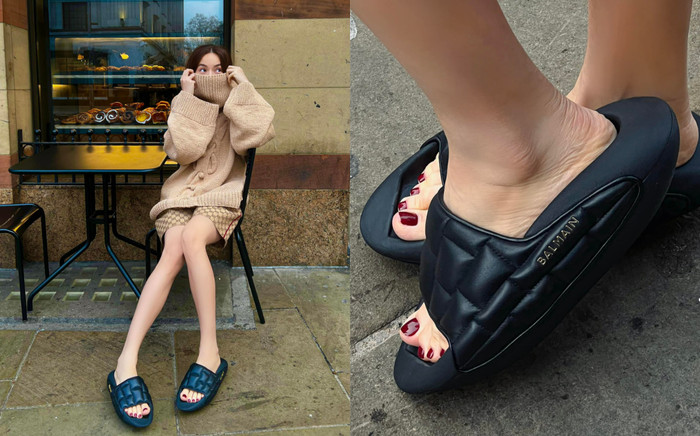 Bóc giá những đôi dép lê giá hơn chục triệu của 'nữ hoàng giải trí' Hồ Ngọc Hà Ảnh 2