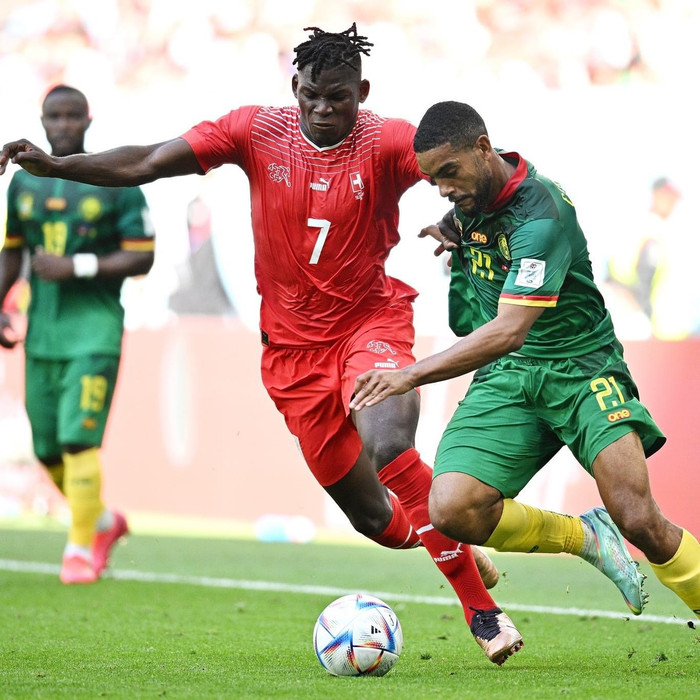 Bàn thắng của Embolo là pha lập công duy nhất giúp Thuỵ Sĩ thắng Cameroon 1-0.