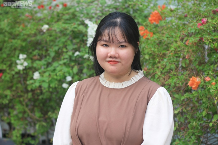 Nữ sinh Nguyễn Phương Yến. (Ảnh: Hoài Anh)