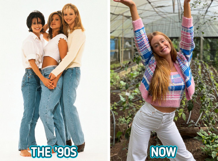 Quần cạp cao phù hợp với tất cả các hình dáng cơ thể. Chúng có khả năng kéo dài chân, làm thay đổi tỷ lệ cơ thể người mặc. Không có gì ngạc nhiên khi chúng có thể thử thách thời gian hàng chục năm.